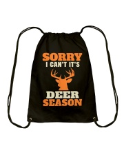 Sorry I Can't It's Deer Hunting Drawstring Bag tile