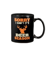 Sorry I Can't It's Deer Hunting Mug tile