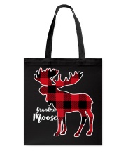 Grandma Moose Red Plaid Buffalo M Tote Bag tile