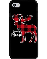 Grandma Moose Red Plaid Buffalo M Phone Case tile