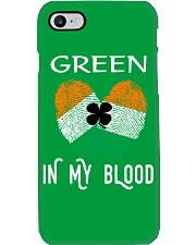 St Patrick's Day T-Shirts Green In My Blood Shirt Phone Case thumbnail