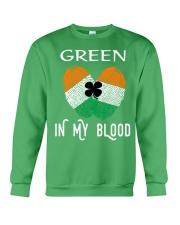 St Patrick's Day T-Shirts Green In My Blood Shirt Crewneck Sweatshirt thumbnail