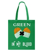 St Patrick's Day T-Shirts Green In My Blood Shirt Tote Bag thumbnail