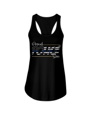 Proud Police Son Ladies Flowy Tank thumbnail