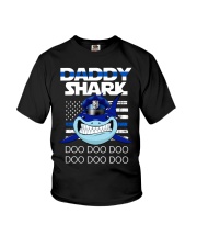 daddy shark Youth T-Shirt thumbnail