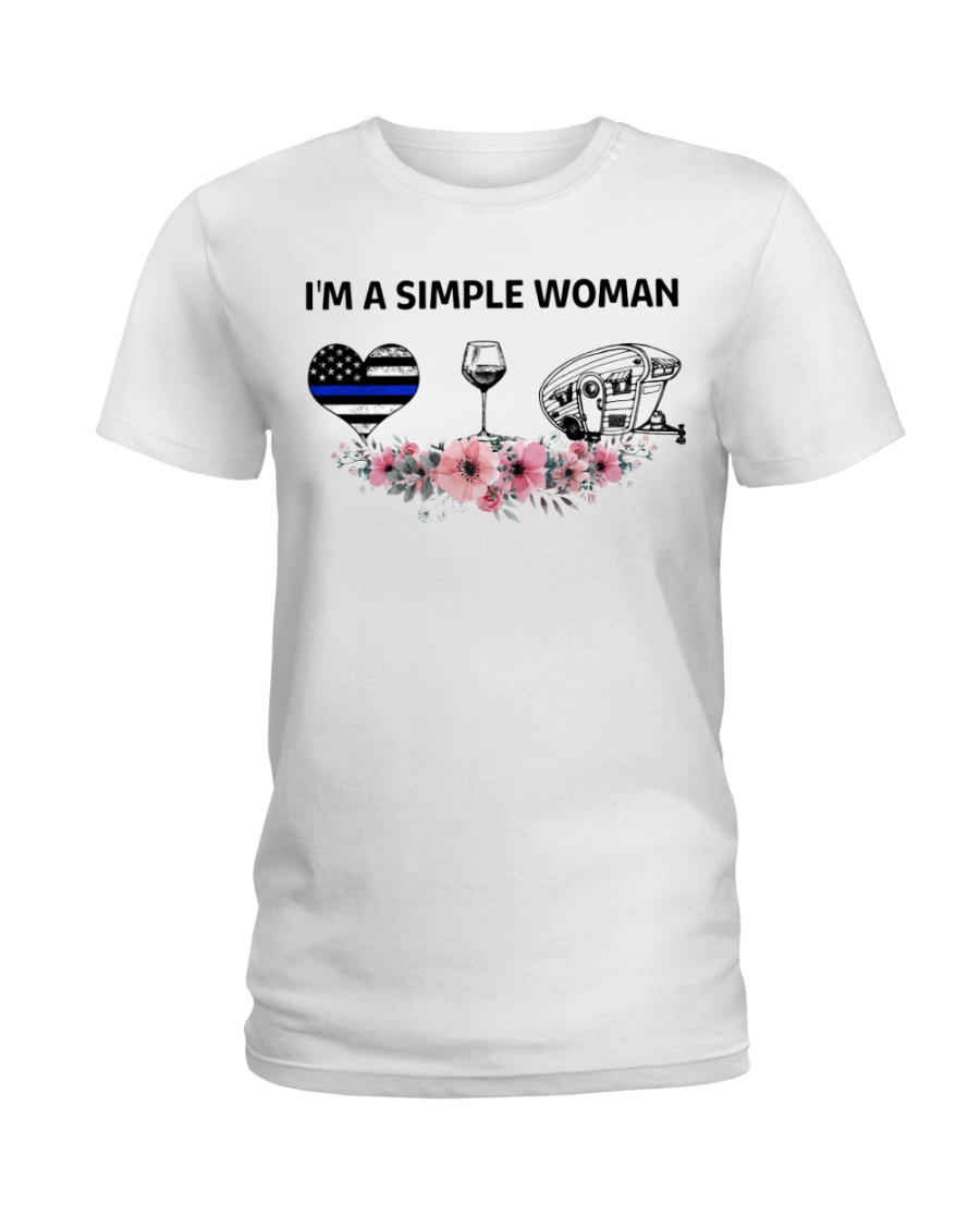 Simple Woman Ladies T-Shirt