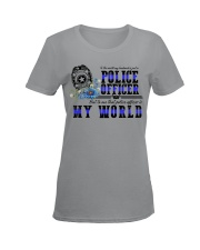 world police Ladies T-Shirt women-premium-crewneck-shirt-front