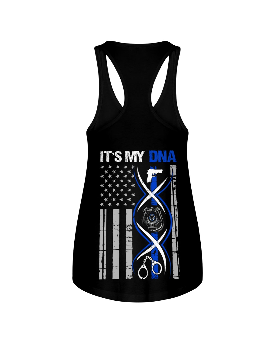 dna all police Ladies Flowy Tank