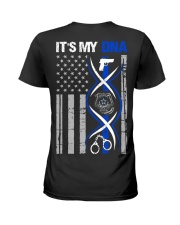 dna all police Ladies T-Shirt thumbnail