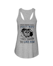 Police Wife Ladies Flowy Tank thumbnail