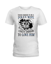 Police Wife Ladies T-Shirt front