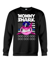 Pink Mommy Shark Crewneck Sweatshirt thumbnail
