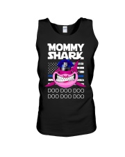 Pink Mommy Shark Unisex Tank thumbnail