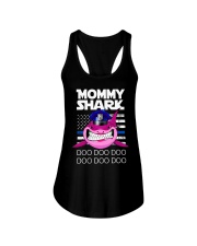Pink Mommy Shark Ladies Flowy Tank thumbnail