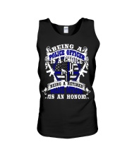 Retired Police Officer Unisex Tank thumbnail