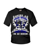 Retired Police Officer Youth T-Shirt thumbnail