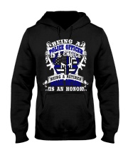 Retired Police Officer Hooded Sweatshirt thumbnail