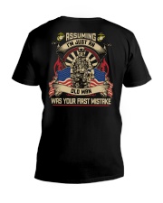 ML-D-0109202-oldman-mr-back V-Neck T-Shirt tile