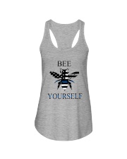 bee blue Ladies Flowy Tank thumbnail