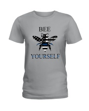 bee blue Ladies T-Shirt front