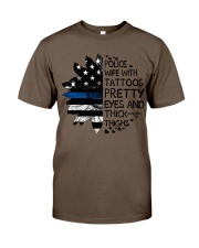Police Wife Classic T-Shirt thumbnail