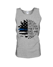 Police Wife Unisex Tank thumbnail