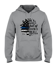 rose blue Hooded Sweatshirt thumbnail