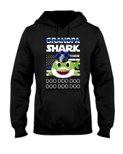 Grandpa Shark Hooded Sweatshirt thumbnail