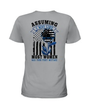 most women Ladies T-Shirt back