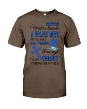 Police Wife Classic T-Shirt thumbnail