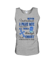 Police Wife Unisex Tank thumbnail