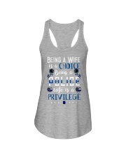 being a wife is a choice Ladies Flowy Tank thumbnail