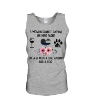 Wine - Cool Husband - Dog Unisex Tank thumbnail