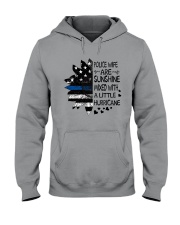 HURRICANE-POLICE-WIFE Hooded Sweatshirt thumbnail
