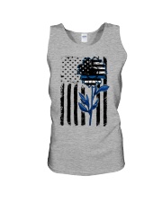 Sunflower blue Unisex Tank thumbnail