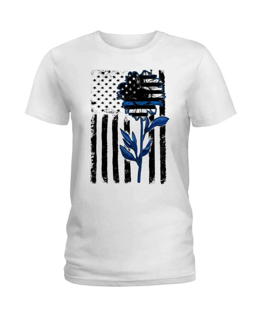 Sunflower blue Ladies T-Shirt