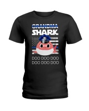 Grandma Shark Ladies T-Shirt front