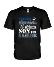 NV-D-2509201-superhero V-Neck T-Shirt tile