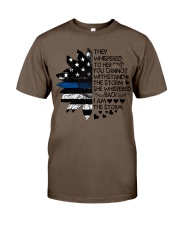 Storm Thin Blue Line sale Classic T-Shirt thumbnail
