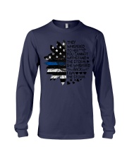 Storm Thin Blue Line sale Long Sleeve Tee thumbnail