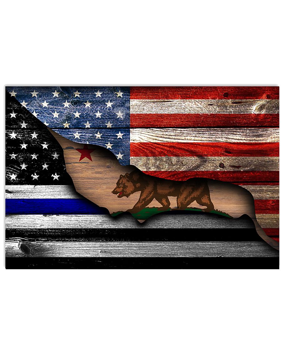 california-police-american 36x24 Poster