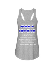 Police Officer Ladies Flowy Tank thumbnail