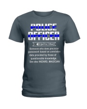 Police Officer Ladies T-Shirt thumbnail