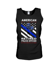 Retired Police Officer Unisex Tank thumbnail