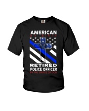 Retired Police Officer Youth T-Shirt thumbnail
