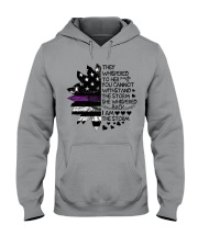 Storm Thin Purple Line Hooded Sweatshirt thumbnail