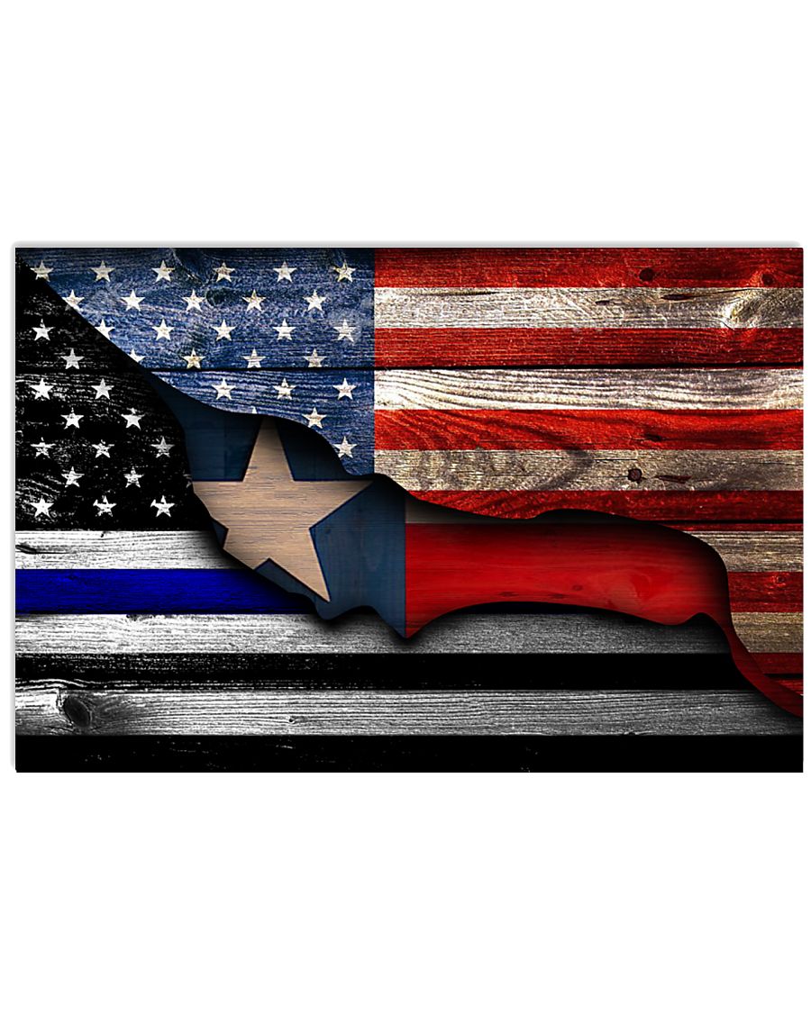 texas-police-american 36x24 Poster