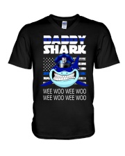 Daddy Shark 2 V-Neck T-Shirt thumbnail