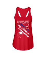 Thank you Ladies Flowy Tank thumbnail