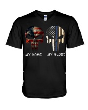 My Home My Blood V-Neck T-Shirt thumbnail